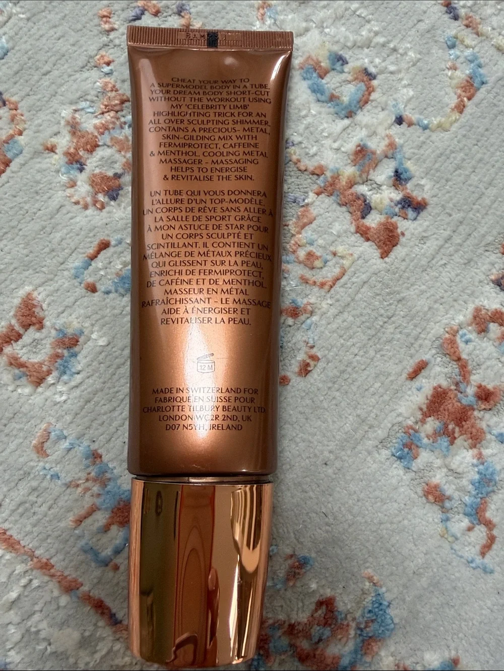 Charlotte Tilbury Supermodel Body Illuminating Lotion - Copper Bronze Glow
